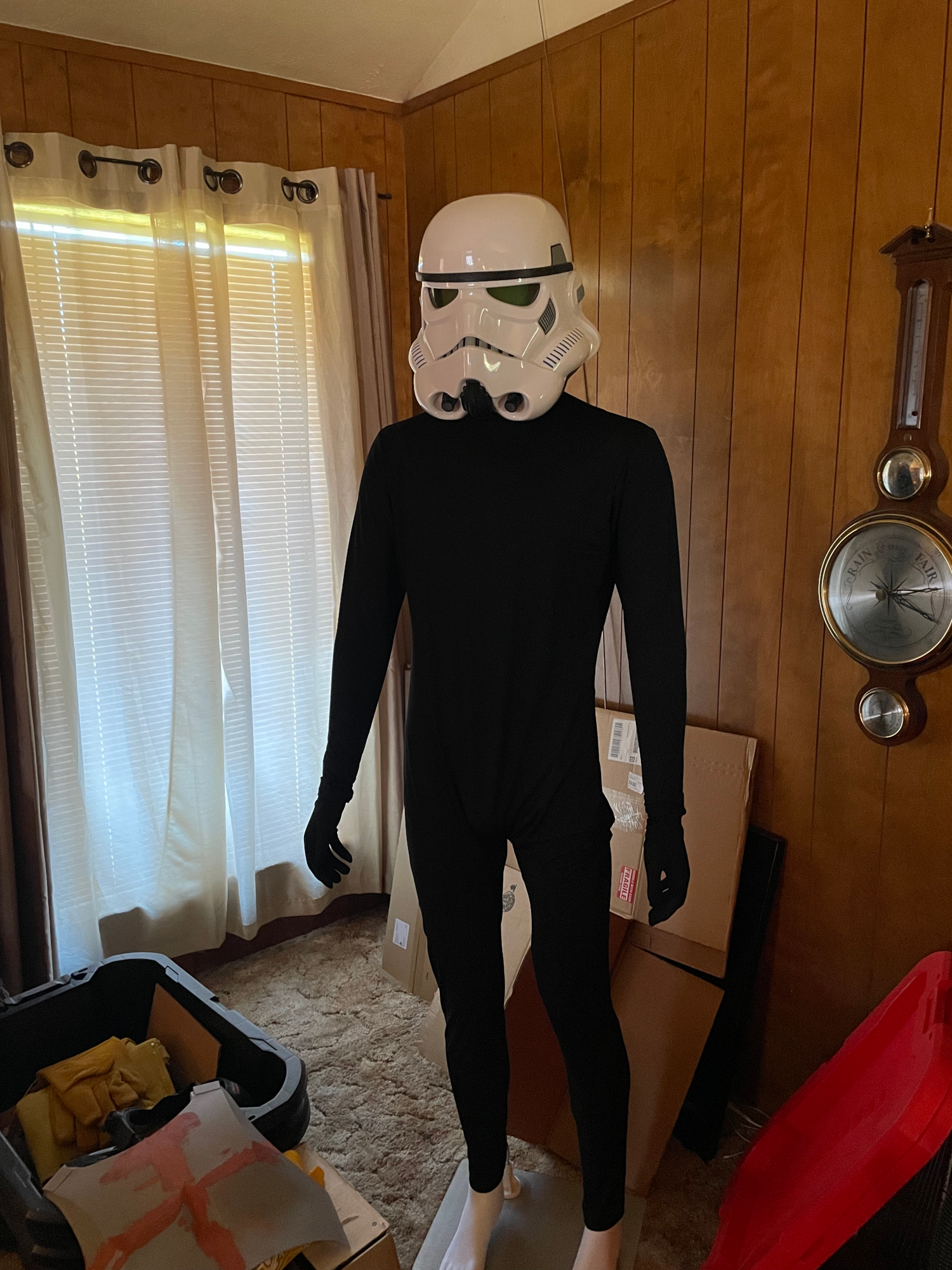 Mannequin in body suit